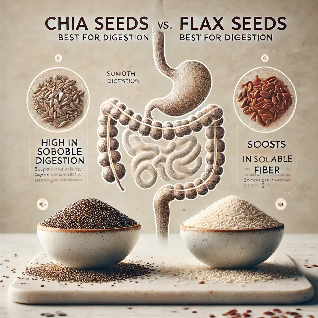 En este momento estás viendo Chia Seeds vs. Flax Seeds: Which Is Better for Digestion?